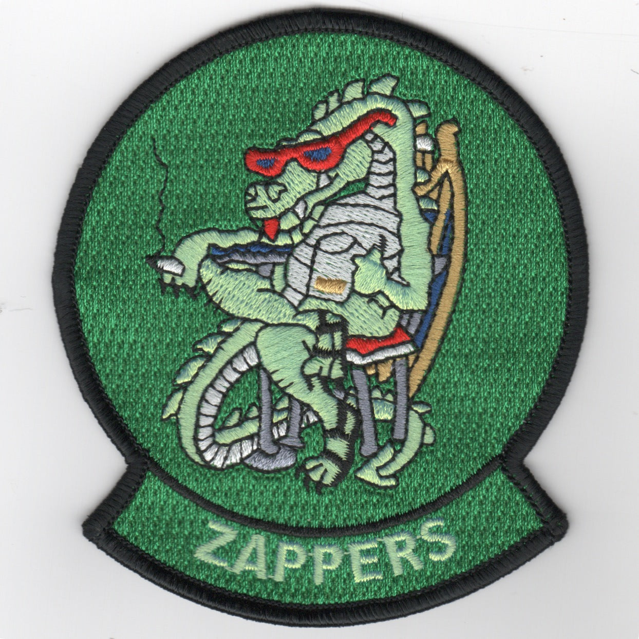VAQ-130 'Zappers' Patch (Green/Velcro)