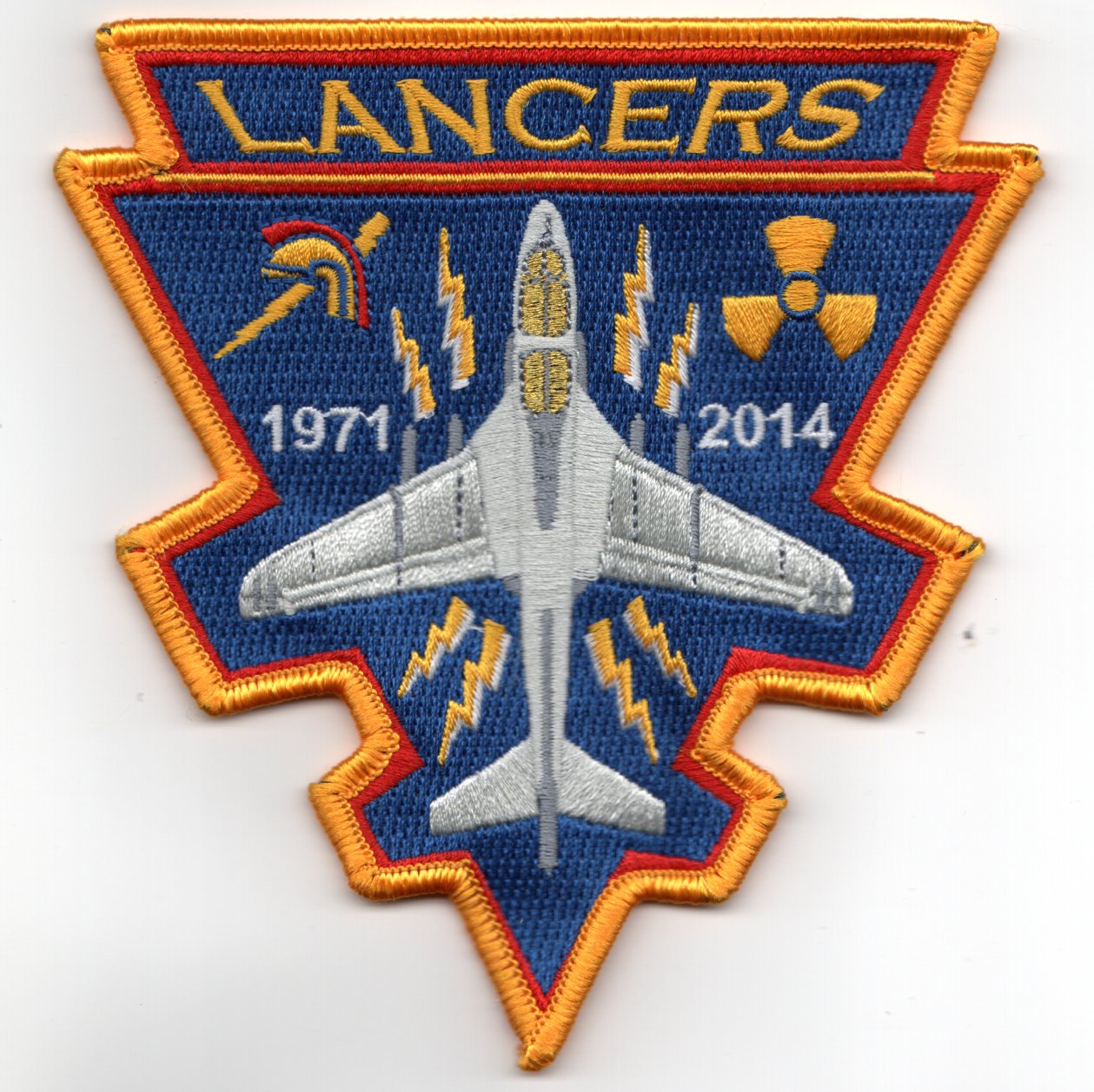 VAQ-131 EA-6B DECOMM Triangle Patch