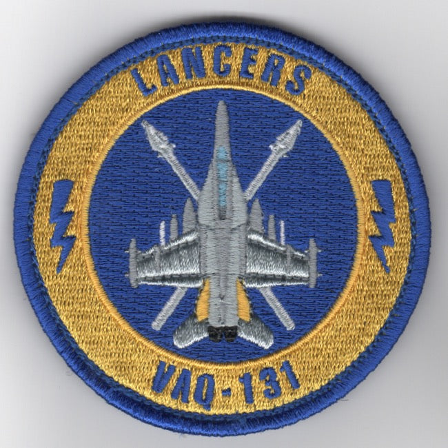 VAQ-131 EA-18 Aircraft Bullet (Blue-Ylw/No V)