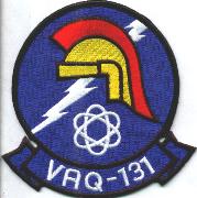 VAQ-131 Squadron Patch (Dk Blue/Blk Border)