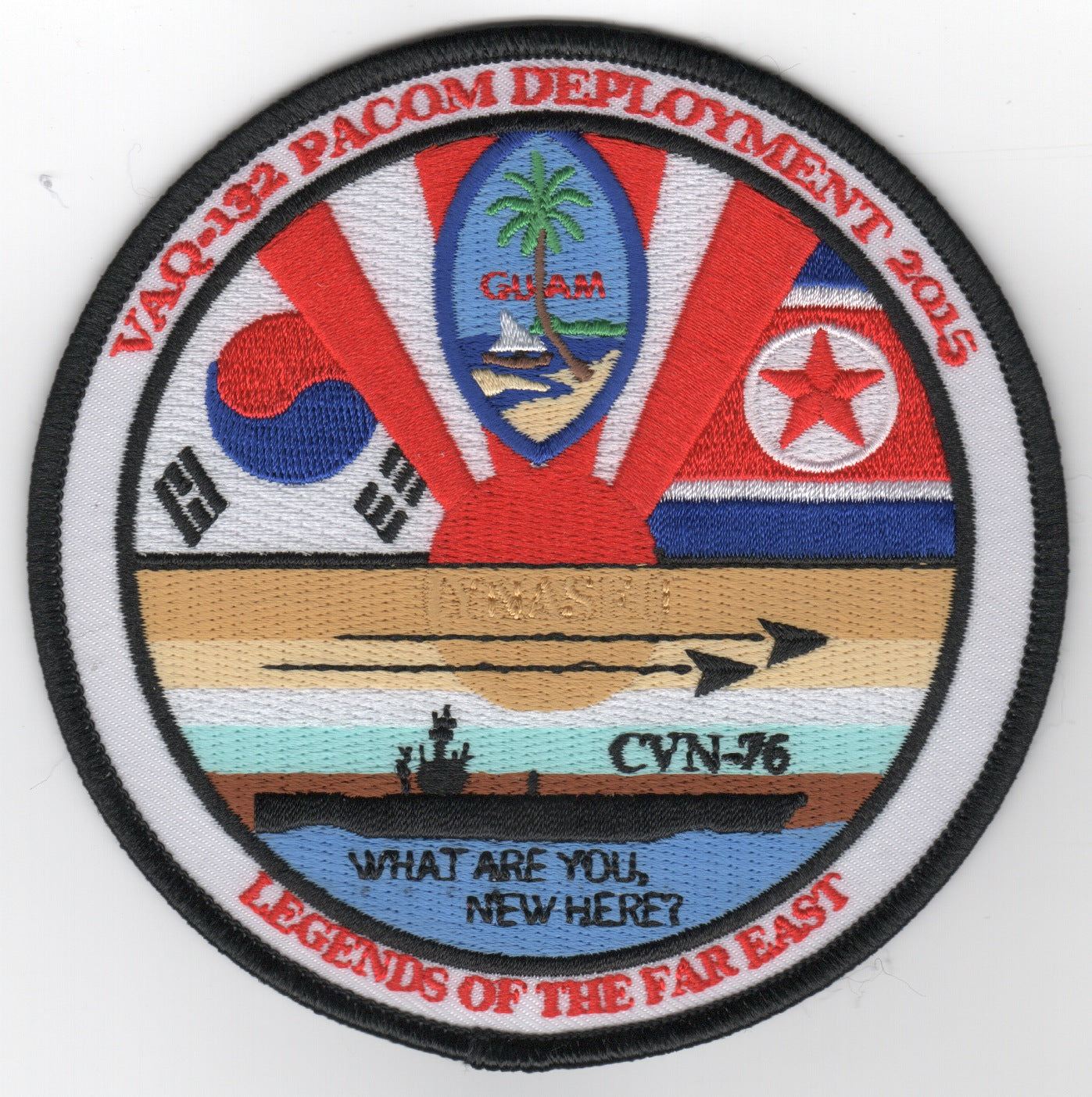 VAQ-132 2015 PACOM 'INYASFU' Cruise Patch