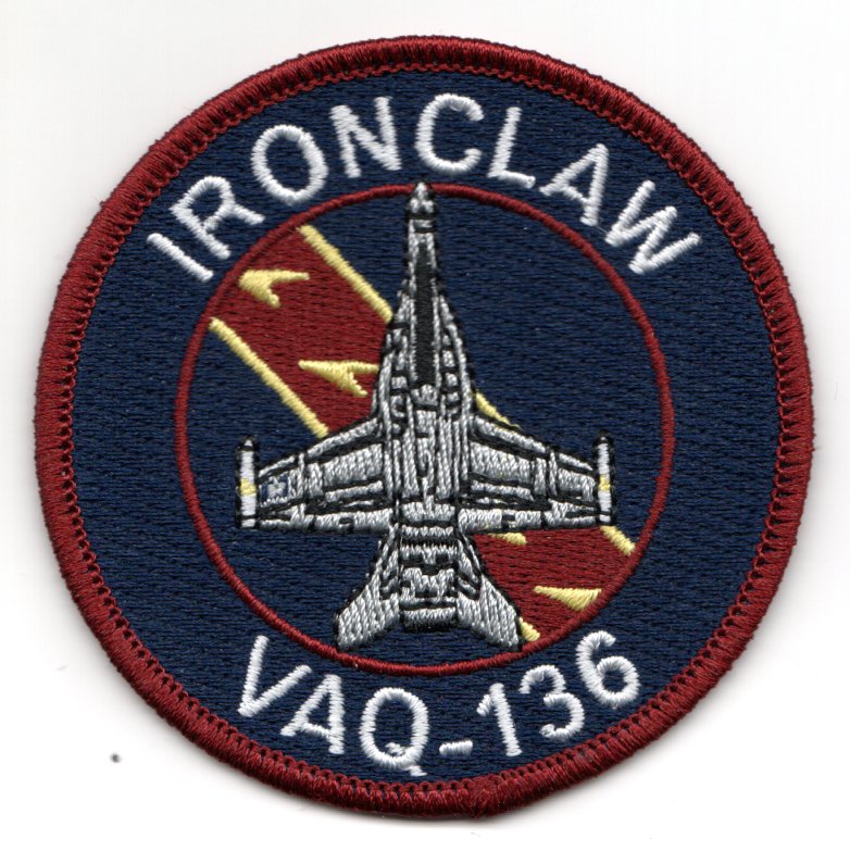 VAQ-136 'IRONCLAW' Bullet (Dk Blue)