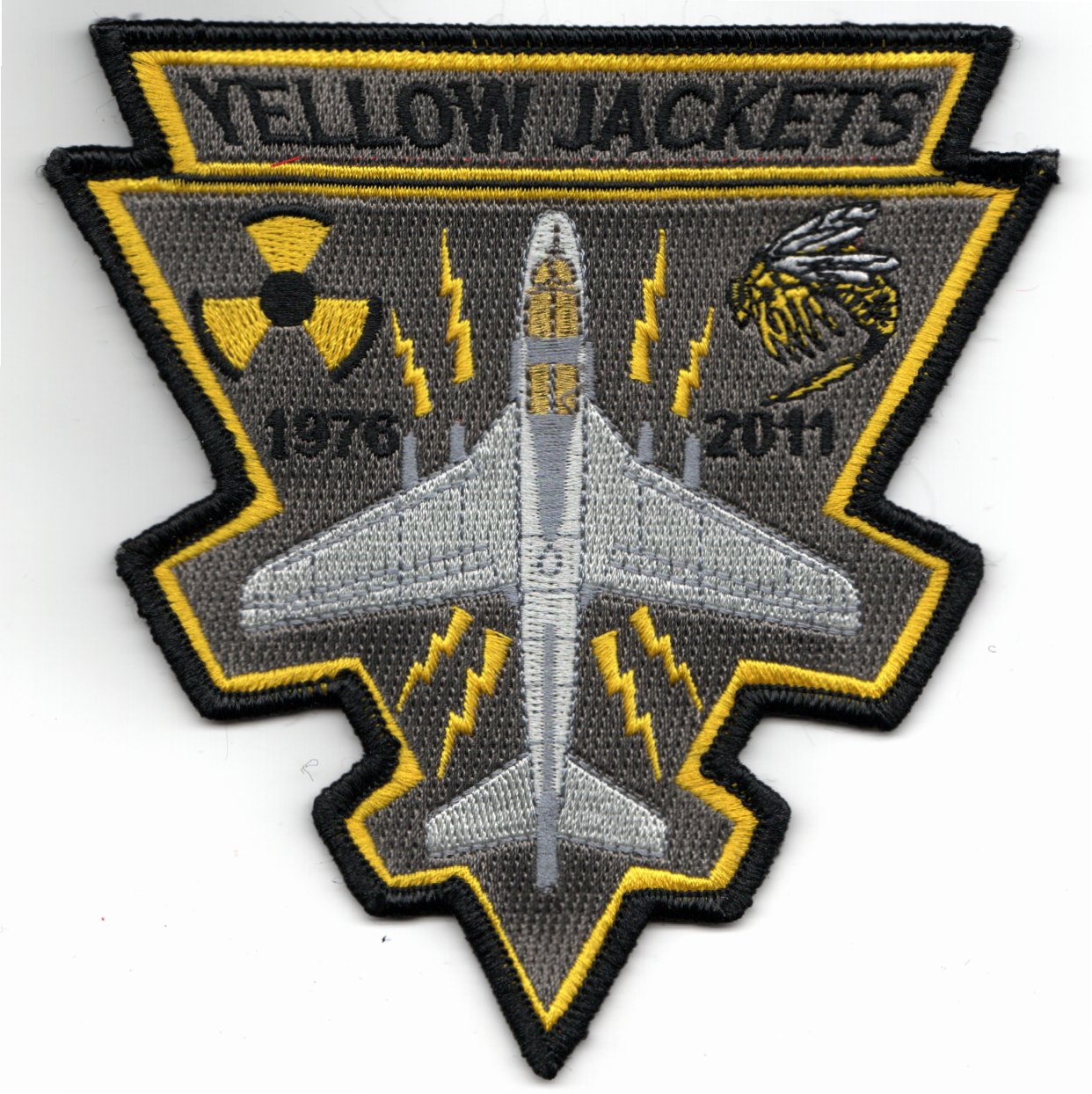 VAQ-138 EA-6B EYES 'PLANFORM' Decomm Triangle (w/Dates)