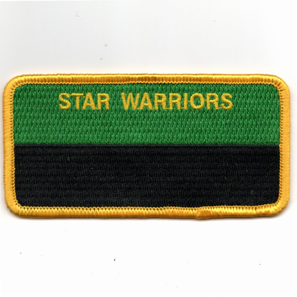 VAQ-209 Blank Nametag (Green/Black)