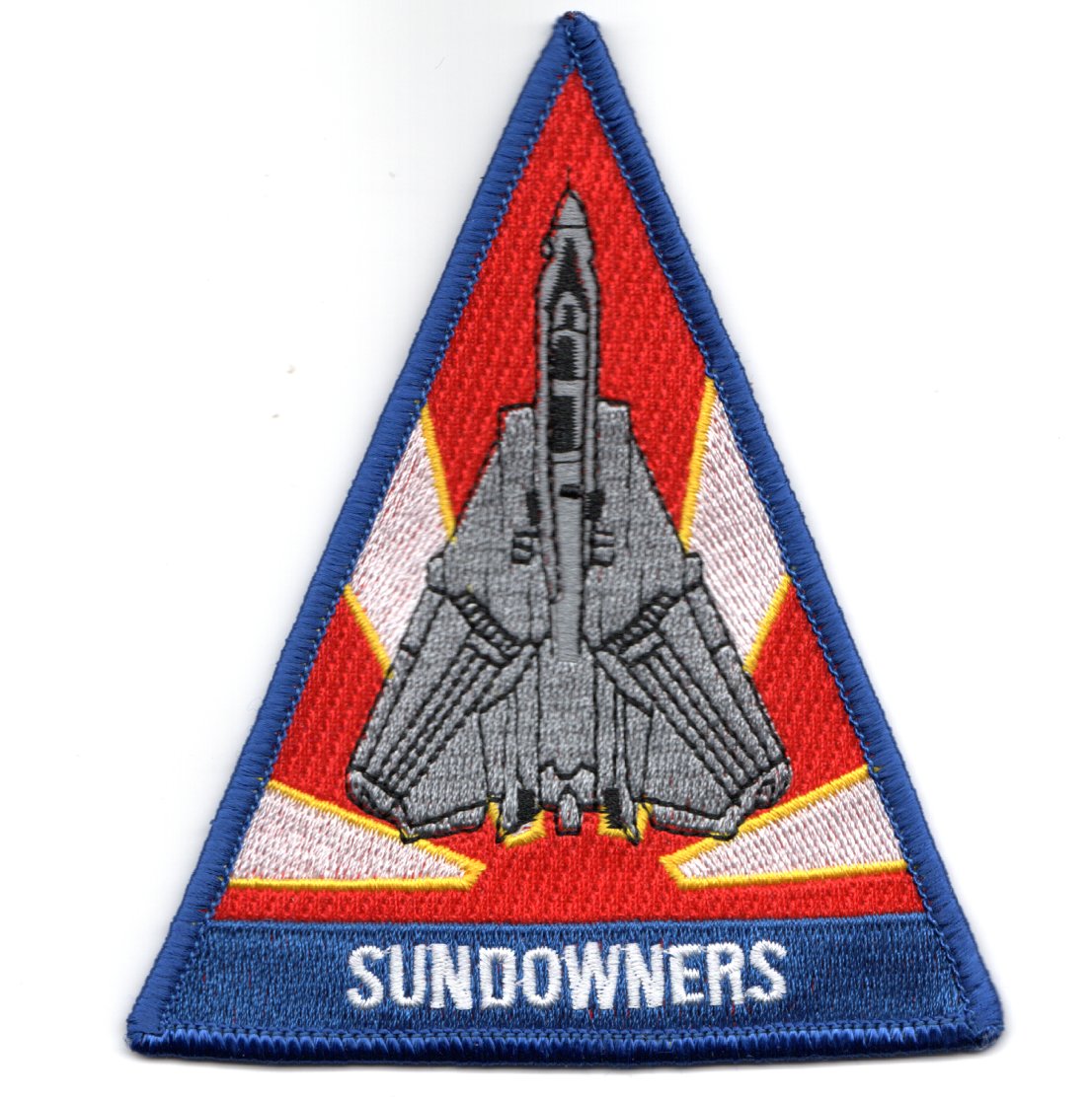 VF-111 F-14 A/C Triangle (Red-Wht Rays)