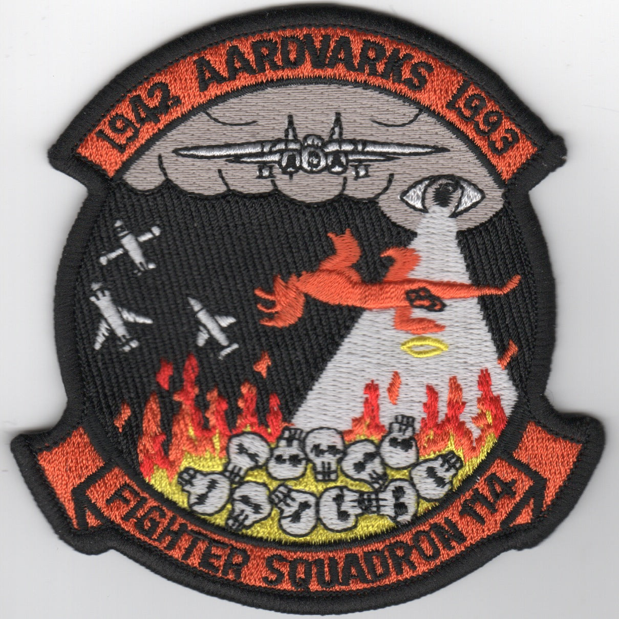 VF-114 Decomm Patch (Skulls)
