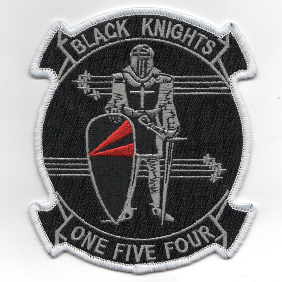 VF-154 Squadron Patch (White/Gray)