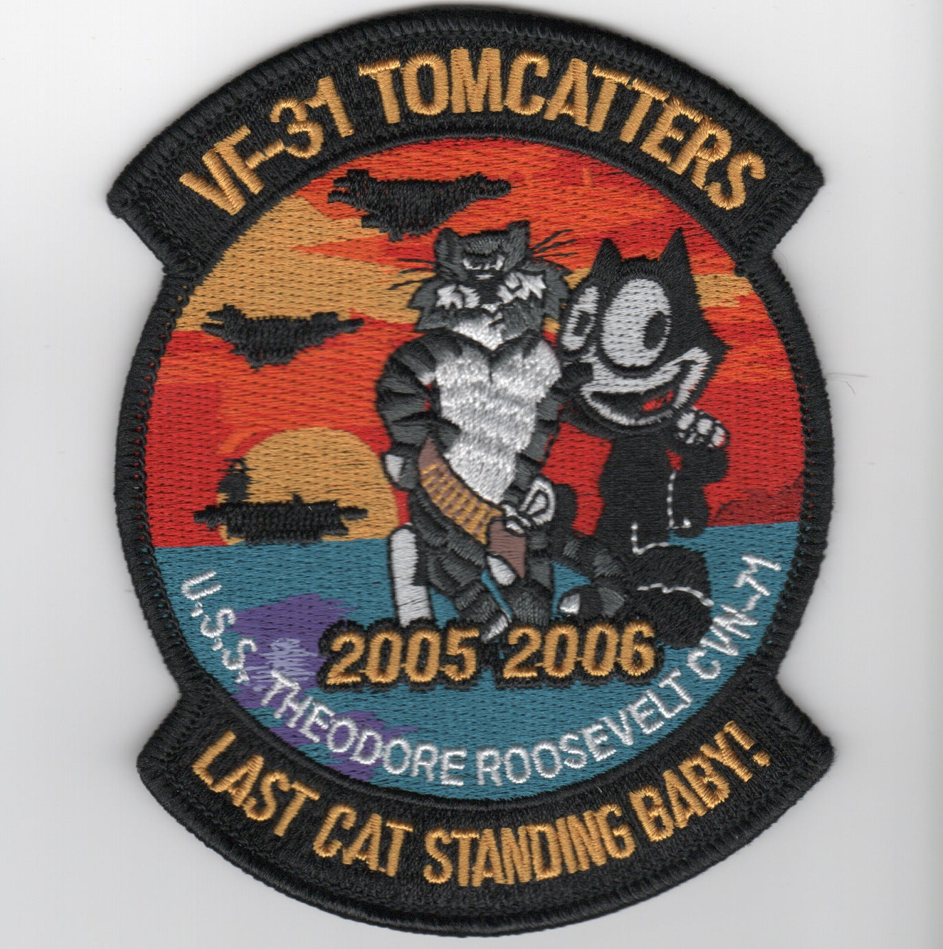 VF-31 "Last Cat Standing" Cruise Patch