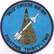 VF-32 "Mig Cruise" 1988-89 Patch