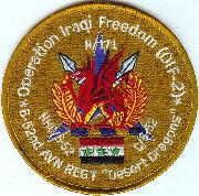 HHC 6-52 AVN REGT OIF Patch