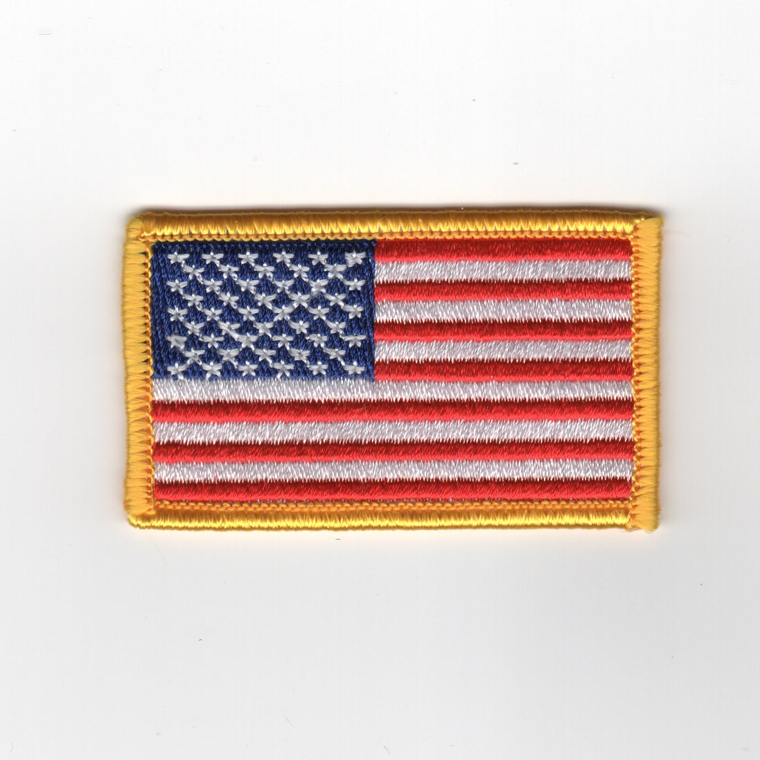American Flag (Yellow/Small/Velcro)