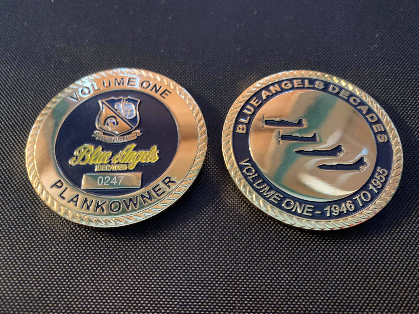 Blue Angels *PLANKOWNER* Book/2 Coins