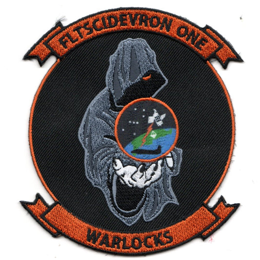 (VXS) FLTSCIDEVRON-ONE *WARLOCKS* Sqdn Patch