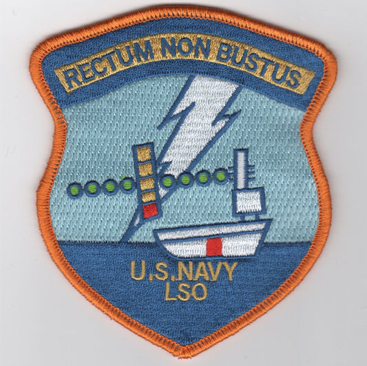 LSO School Patch (Full Embroidery/ORANGE Border)