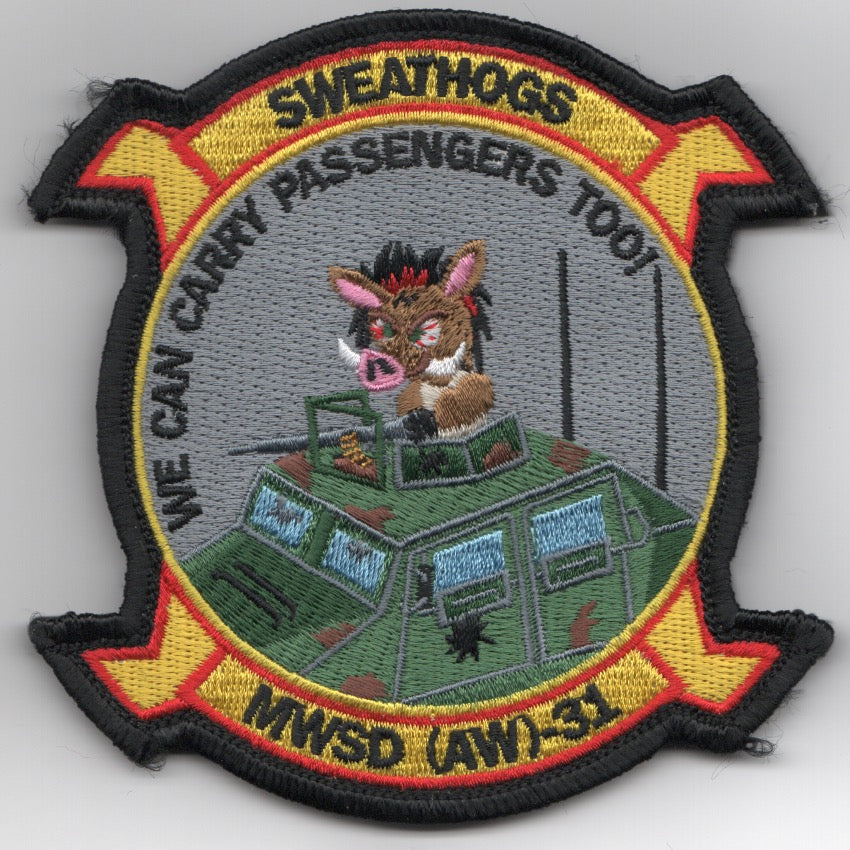 MWSD(AW)-31 'Carry Passengers Too' Patch