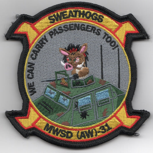 MWSD(AW)-31 'Carry Passengers Too' Patch