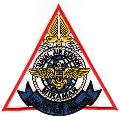 NAS MIRAMAR Base Triangle (White)