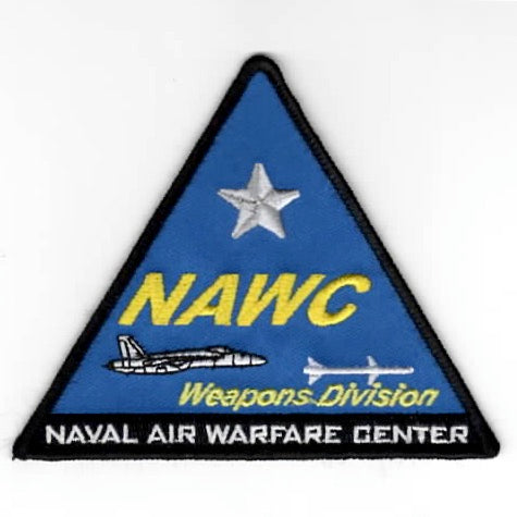 NAWC F-18 (Tri/Blue/Black Border)