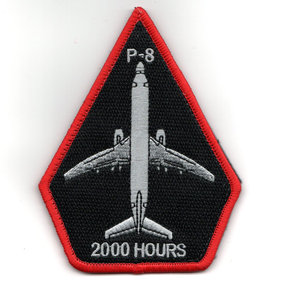 P-8 'SET of (5) Hours' Patch (Velcro)