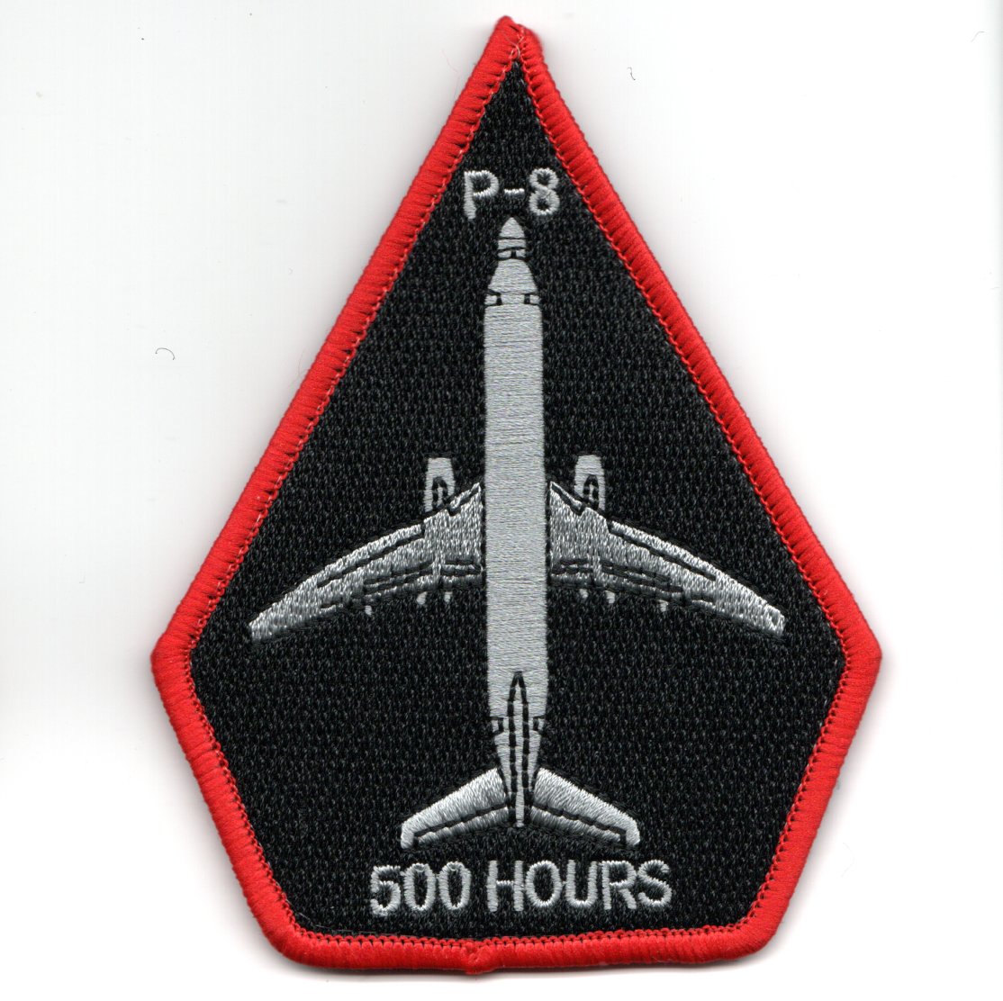 P-8 'SET of (5) Hours' Patch (Velcro)