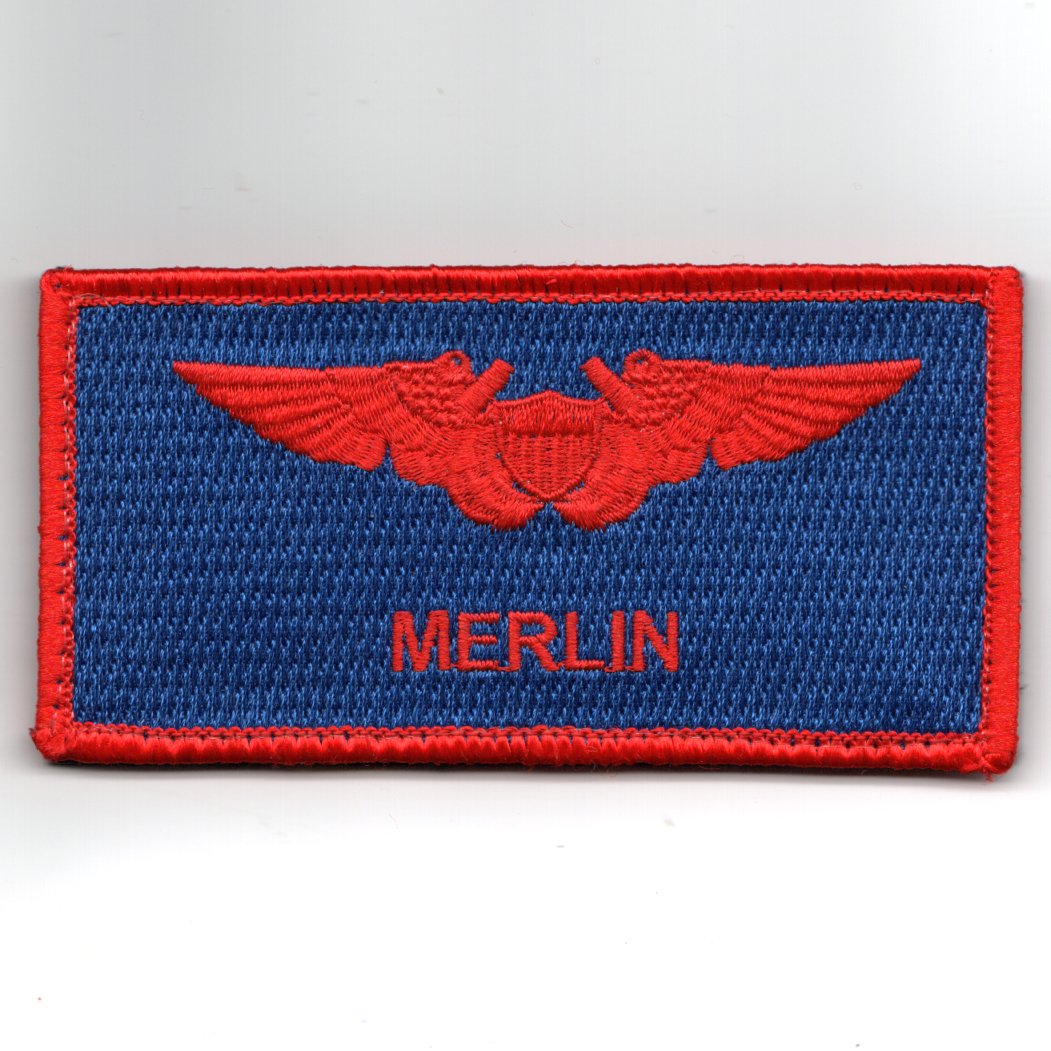 TOPGUN: 'MERLIN' Nametag