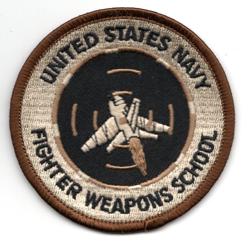 Fighter Weapons School-Graduate (Des/Blk Inner/V)