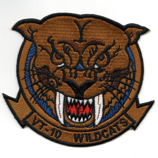 VT-10 Squadron Patch (Dark Brown)