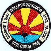 CV-43 "Ageless Warrior" Cruise Patch