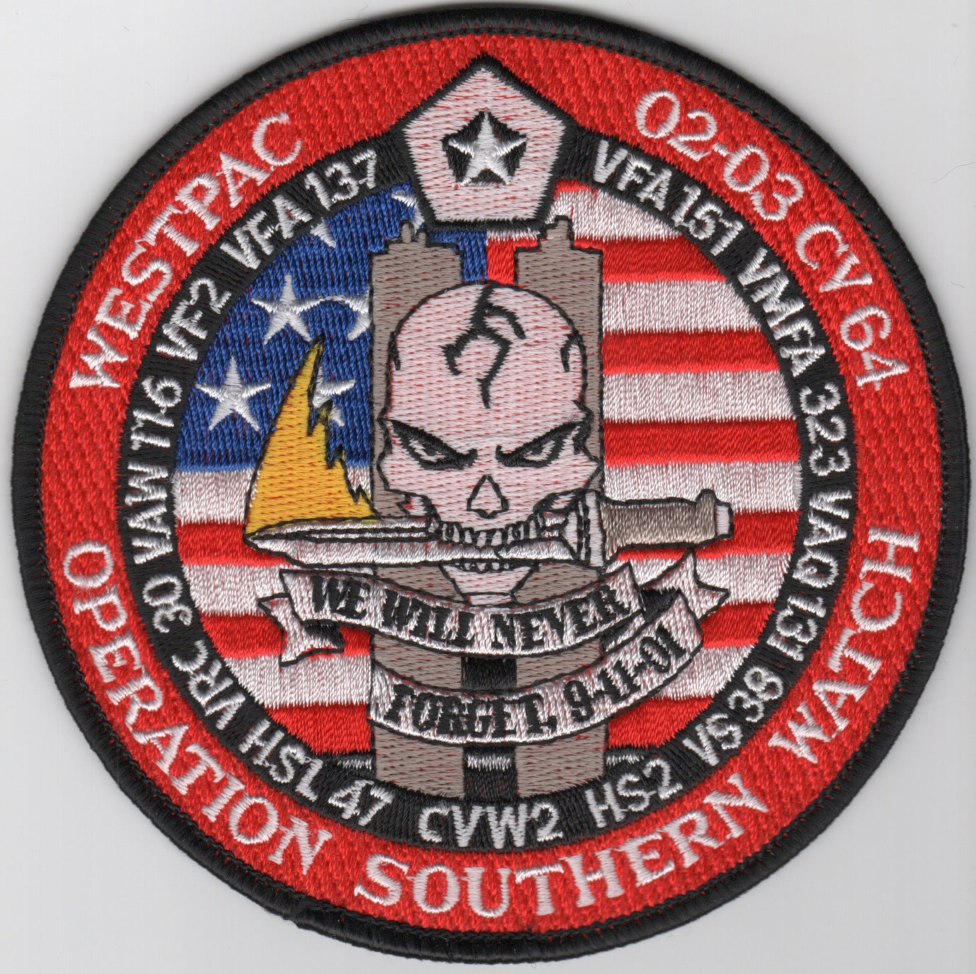 CV-64 2003 OSW Cruise Patch