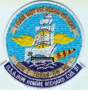 CVA-31/USS Bon Homme Richard "Don't Tread" Patch