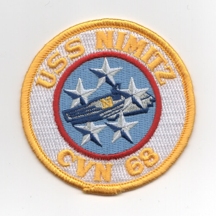 CVN-68 USS Nimitz Patch (Small)