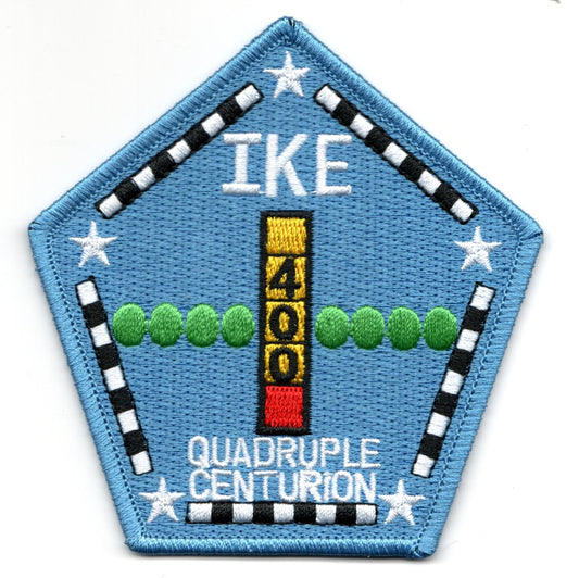 CVN-69 '400 Traps' CENTURION Patch