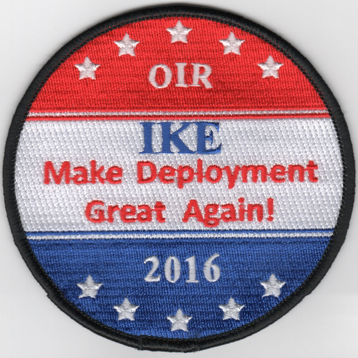 CVN-69/VAW-123 'M.D.G.A.' 2016 Cruise Patch