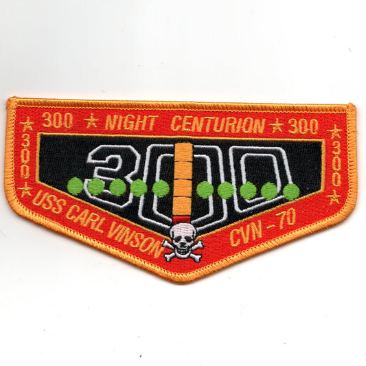 USS Vinson (CVN-70) "300 Nights" Flap