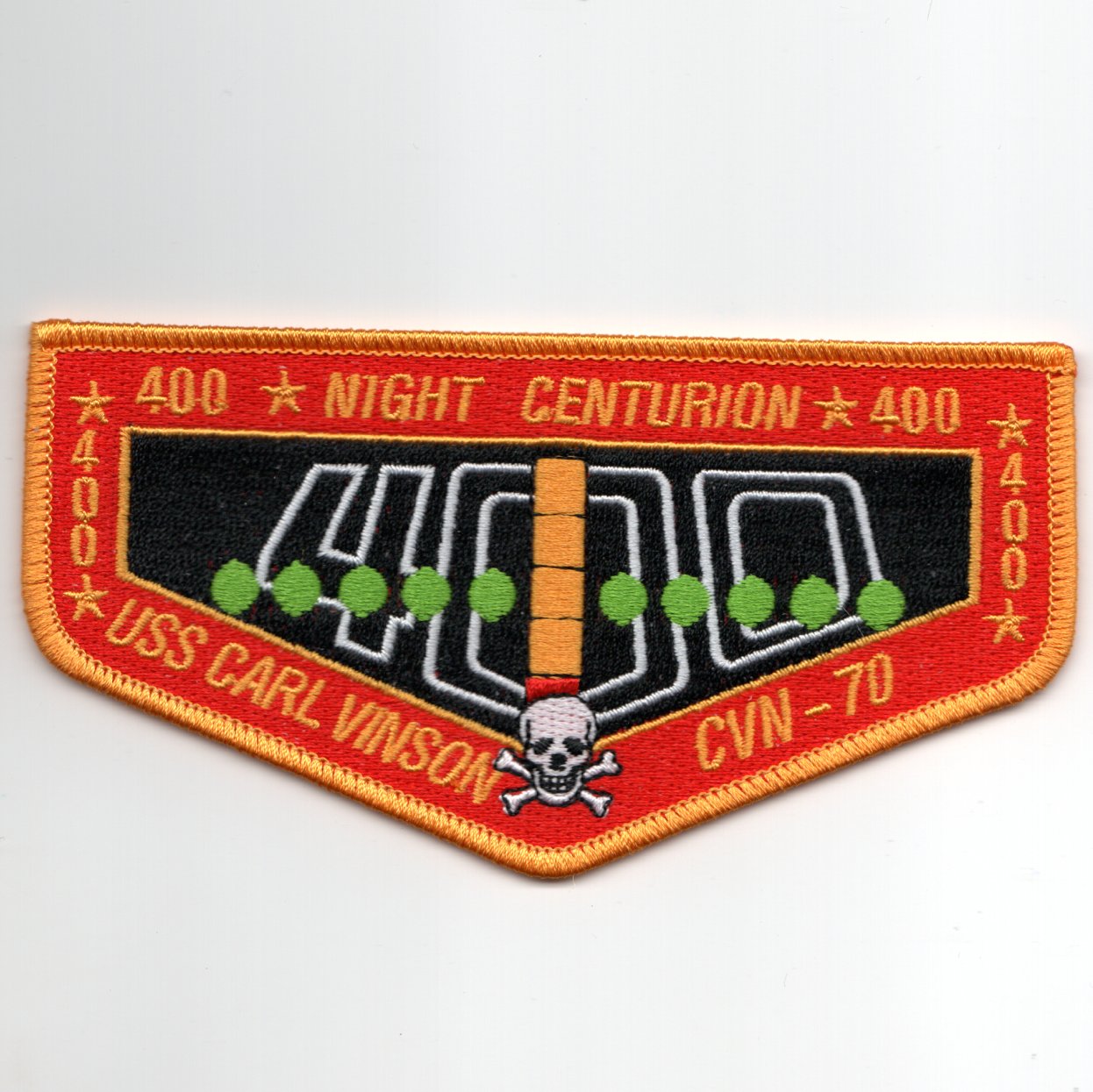 USS Vinson (CVN-70) "400 Nights" Flap