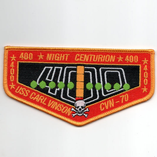 USS Vinson (CVN-70) "400 Nights" Flap