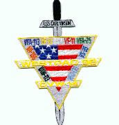 CVN-70/CVW-14 1996 Cruise "Sword" Patch