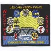 CVN-70/CVW-8 WestPac 2003 Cruise (Square)