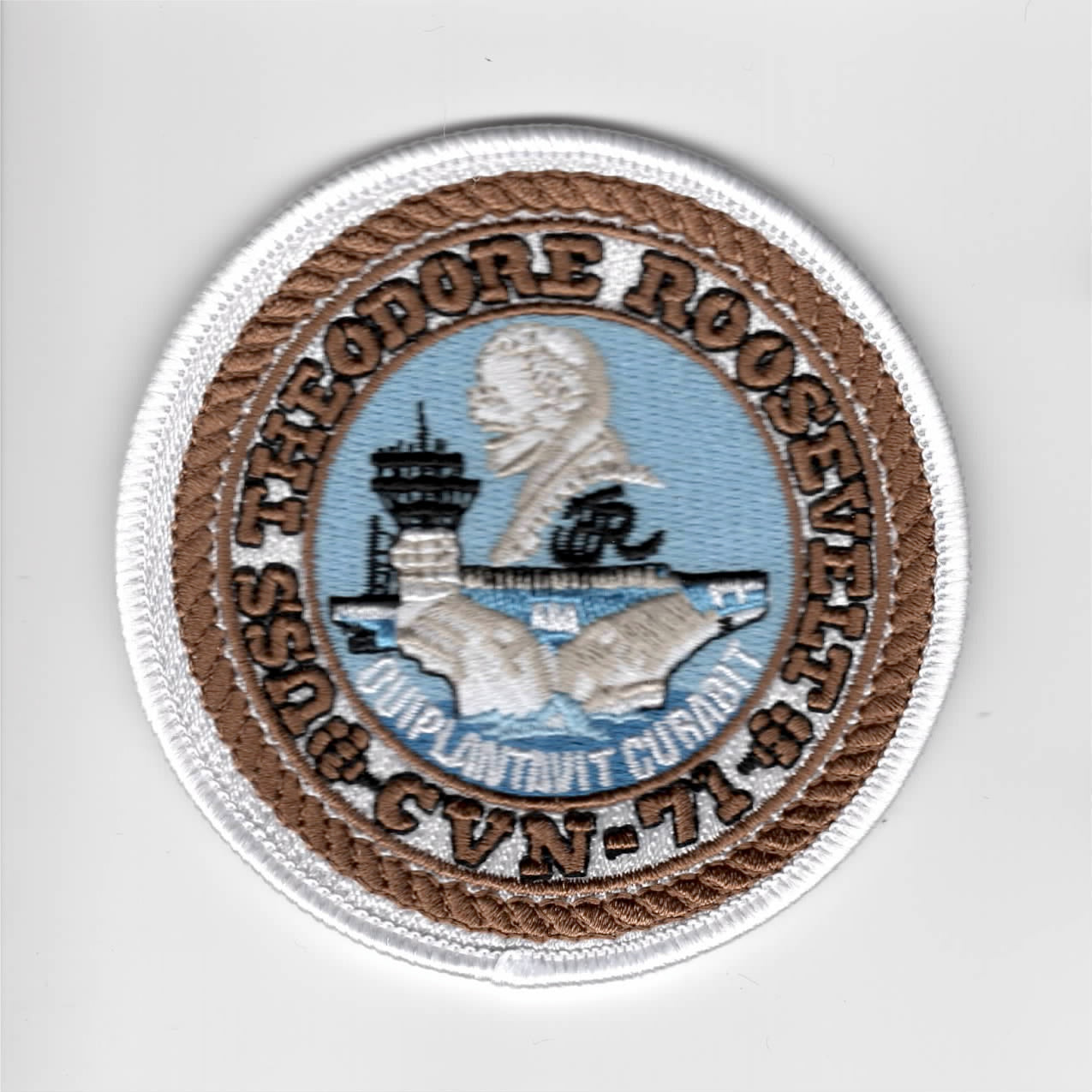 USS Roosevelt (CVN-71) Ship Patch (Small)