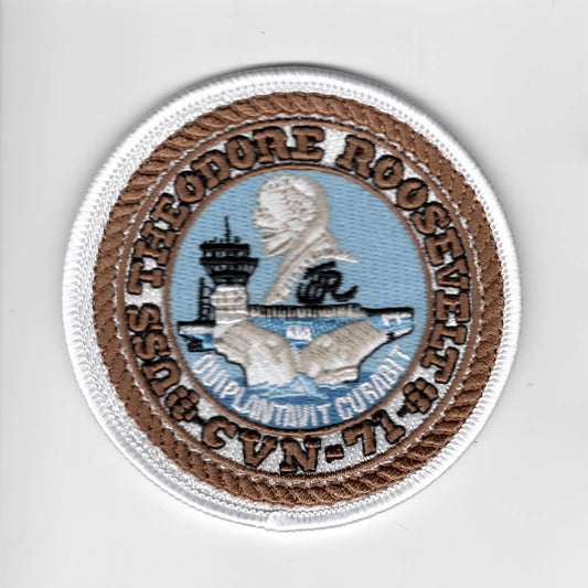 USS Roosevelt (CVN-71) Ship Patch (Small)