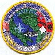 CVN-71/CVW-8 1999 (Noble Anvil) Patch