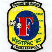 CVN-72/CVW-11 1995 WestPac 'Fosters' Cruise Patch