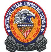 CVN-72/CVW-14 2002/2003 OEF "Eaglehead" Cruise Patch