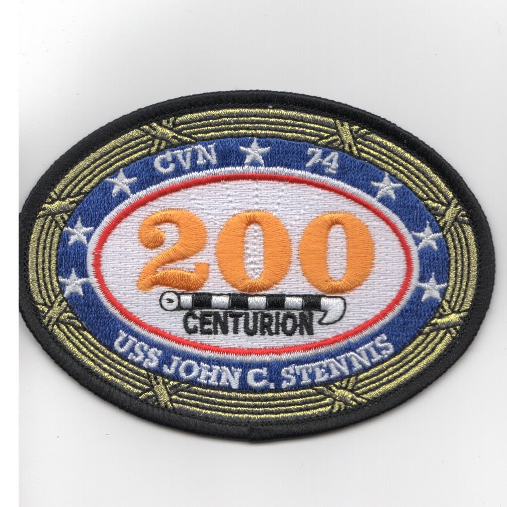 USS John C. Stennis (CVN-74) 'Set of Traps' Patch (4)