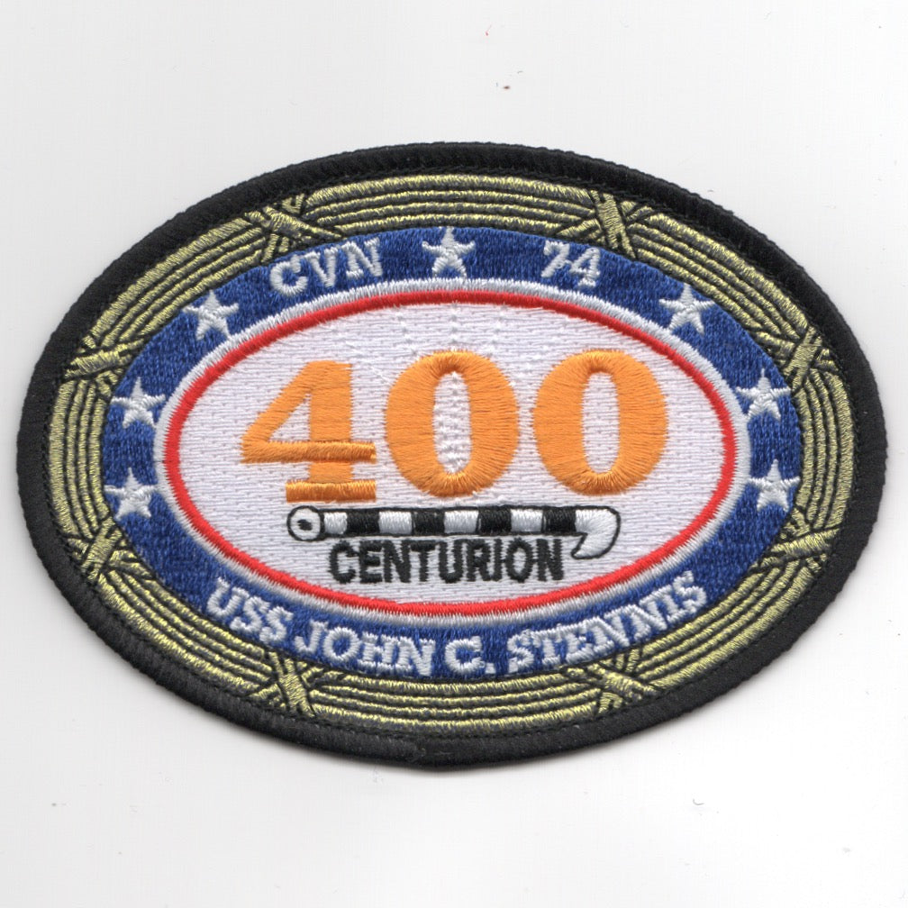 USS John C. Stennis (CVN-74) 'Set of Traps' Patch (4)