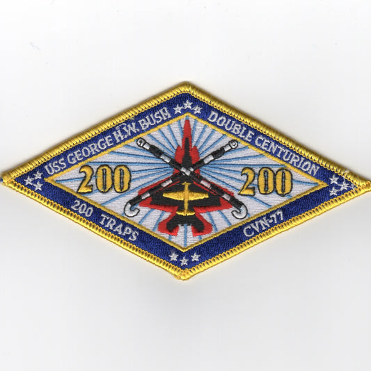 CVN-77 '200 Traps' Patch