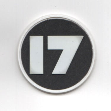CVW-17 '17' Bullet (PVC/Blk-White)