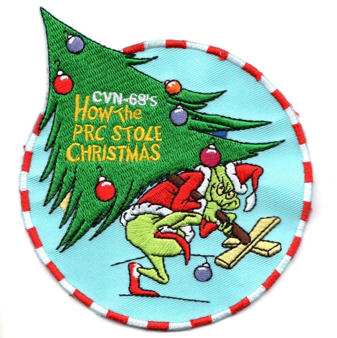 CVW-17/CVN-68 2022 'CHRISTMAS' Patch