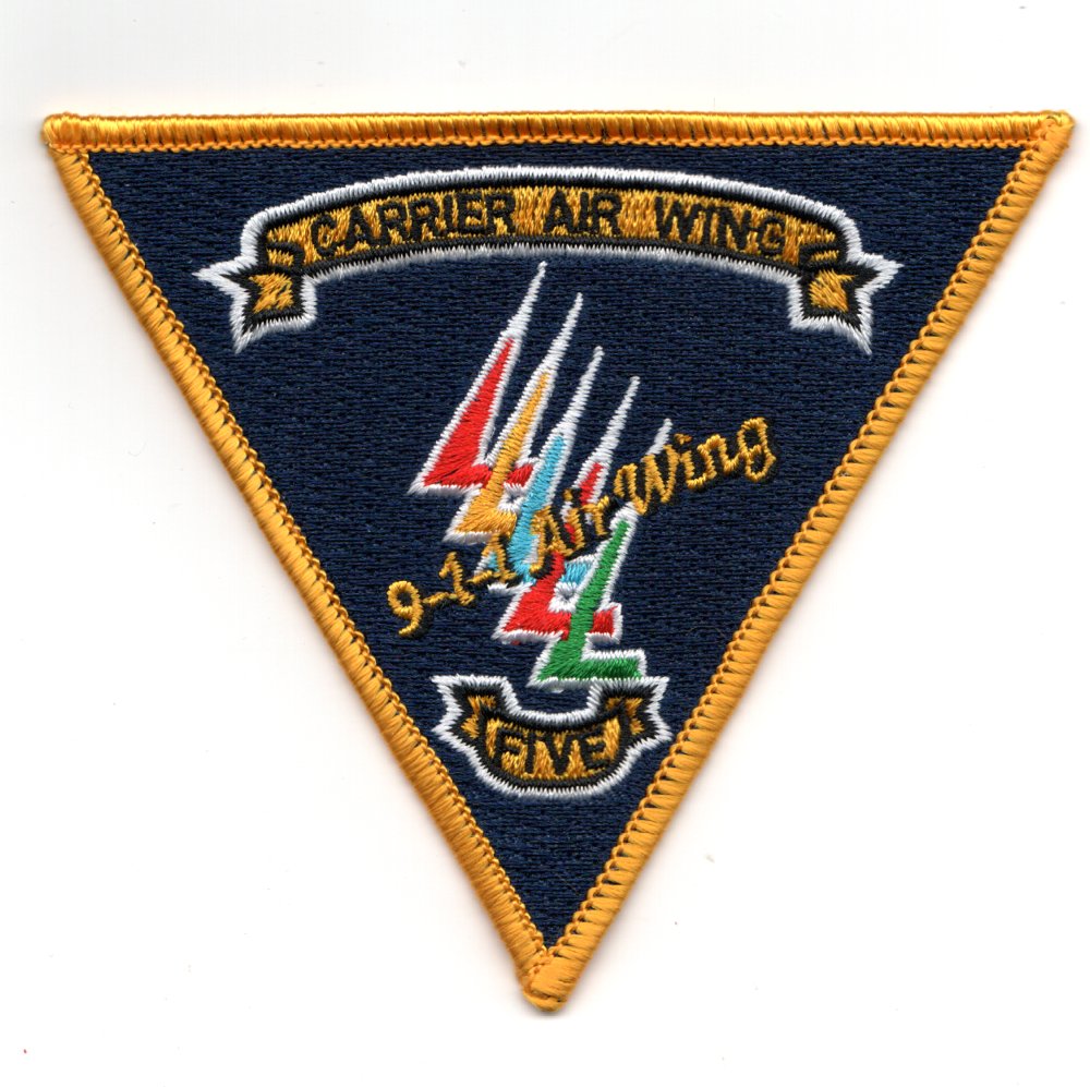 CVW-5 '9-1-1' Patch (Tri)