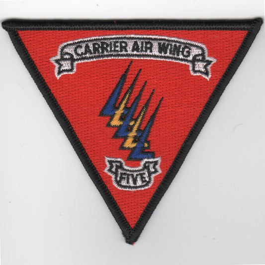 CVW-5 Triangle Patch (Red)